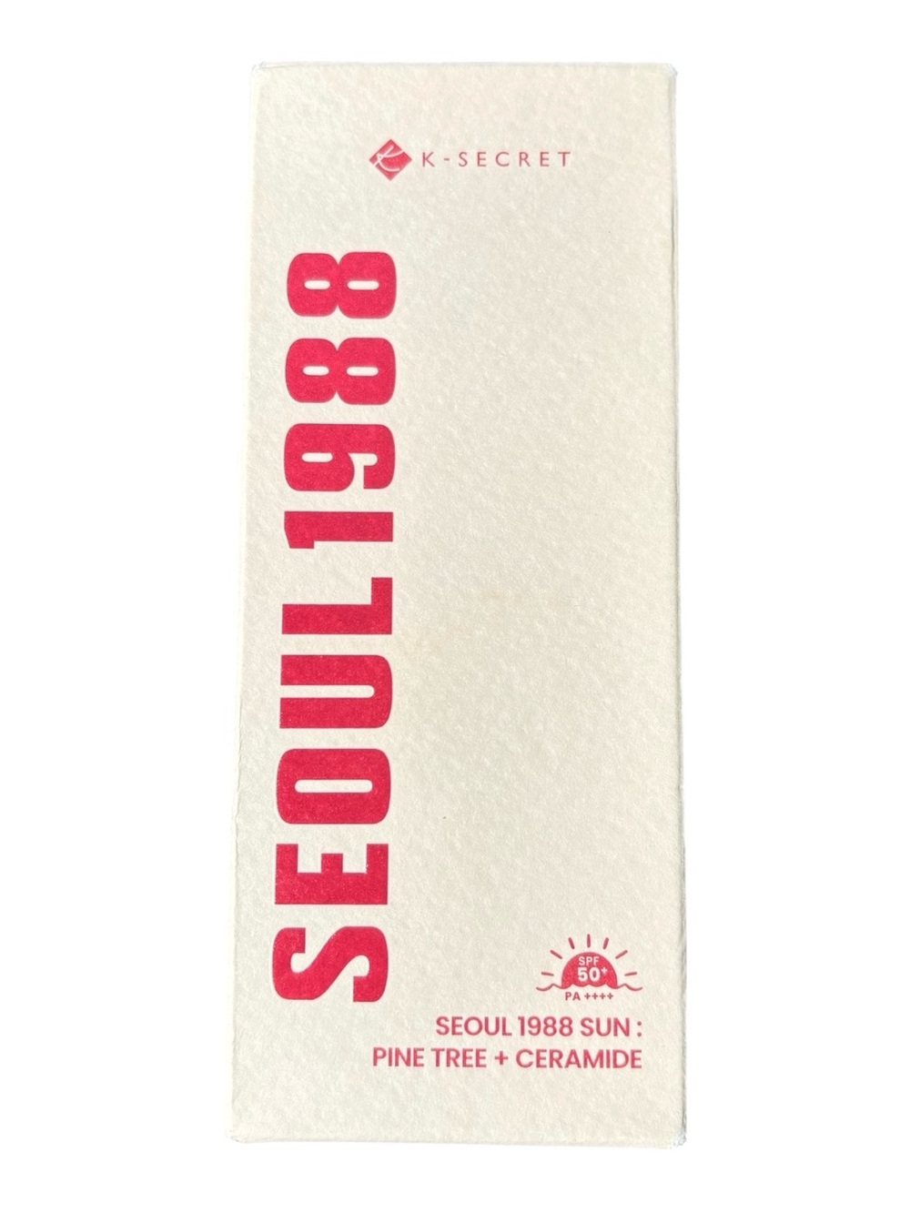 K-Secret Seoul 1988 Sun SPF 50 Sunscreen - 30 ml NIB